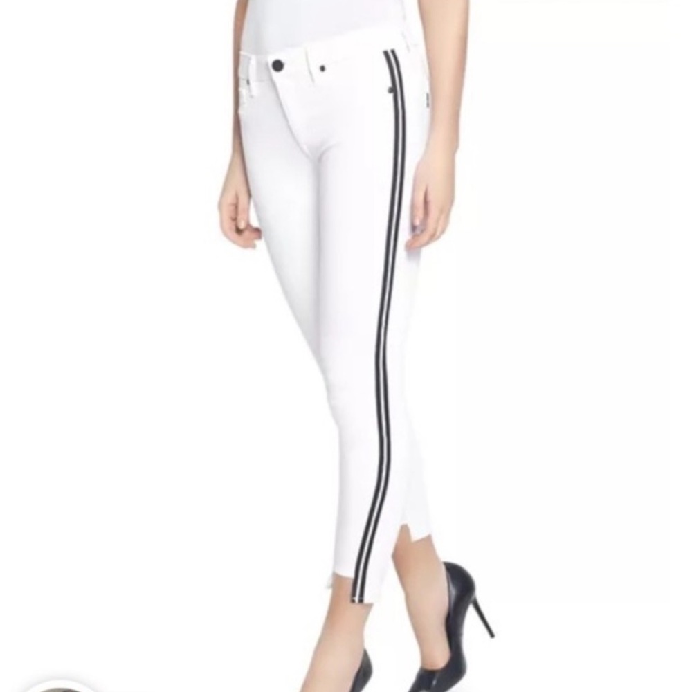 Parker Smith Twisted Tuxedo White Jeans